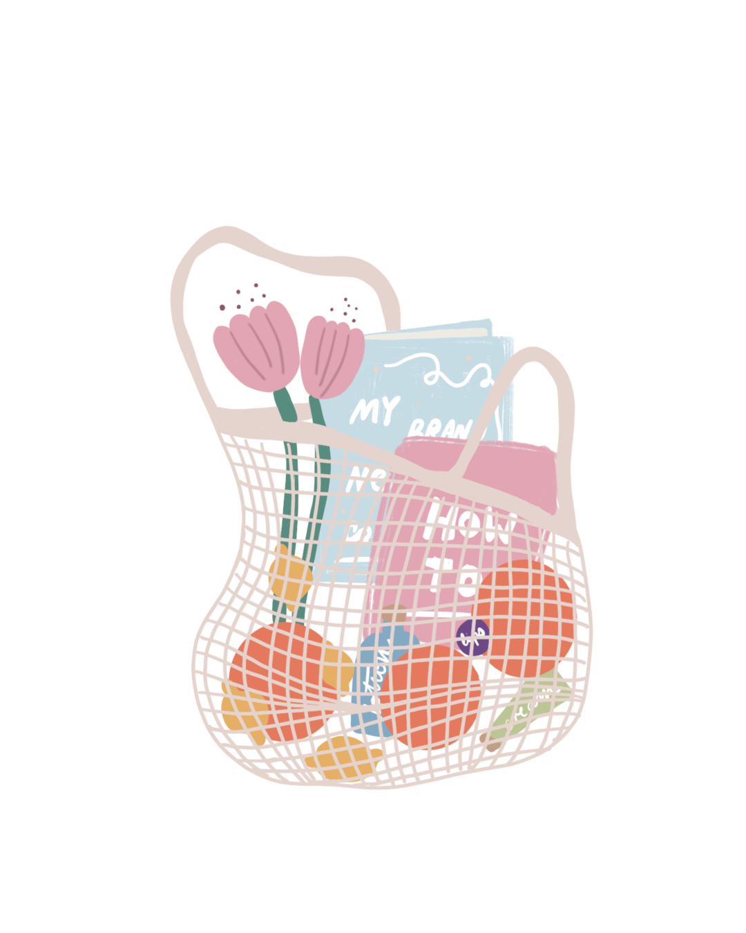 Autumn through illustrations