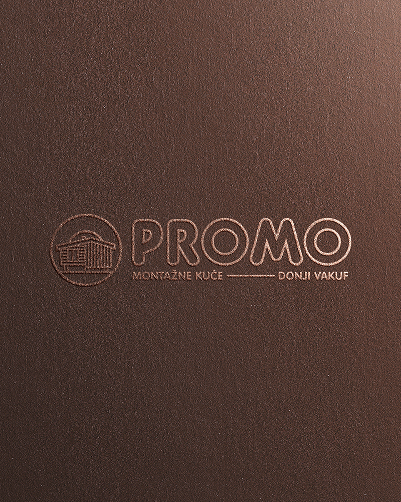PROMO logo mockup