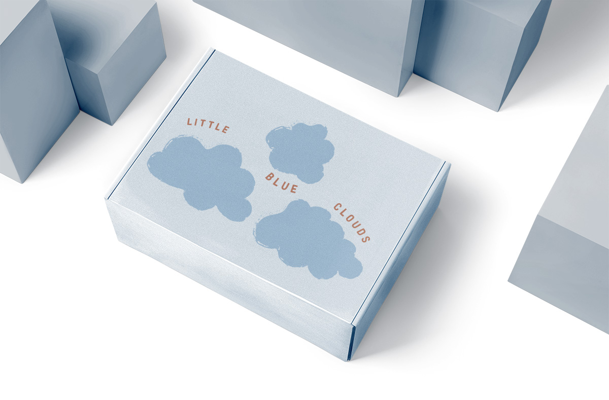 little blue clouds