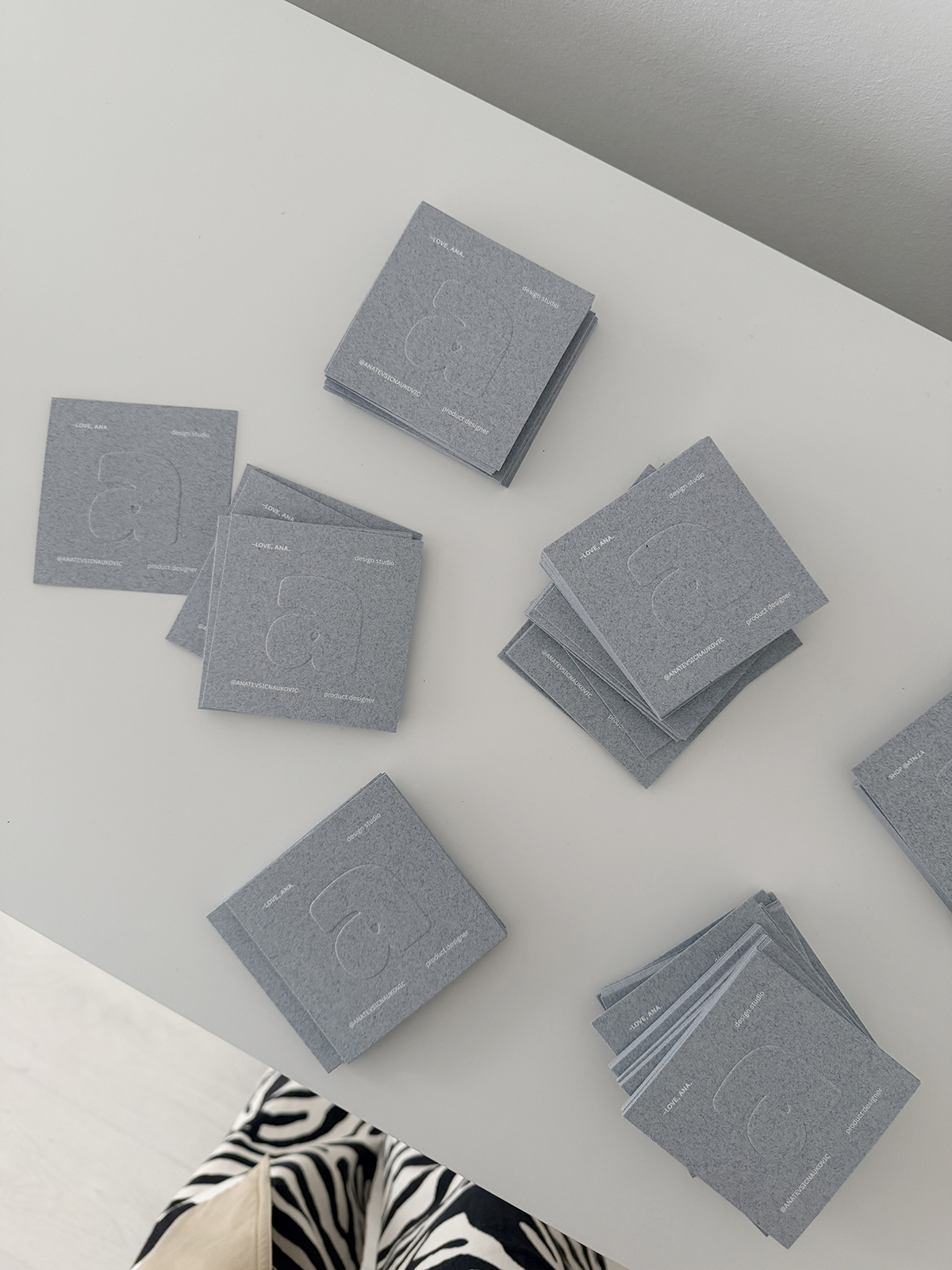 Love, Ana businees cards