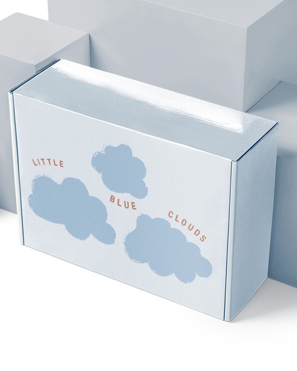 little blue clouds