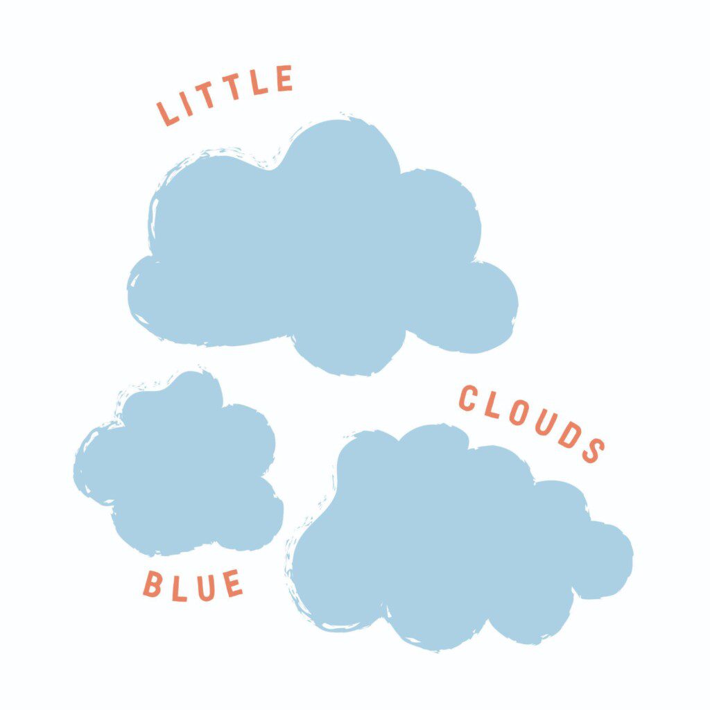 little blue clouds – logo