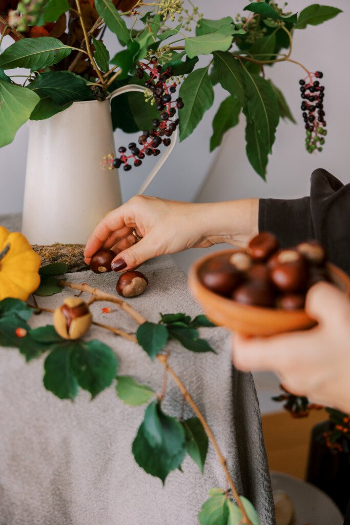Tajno šumsko društvo – autumn table