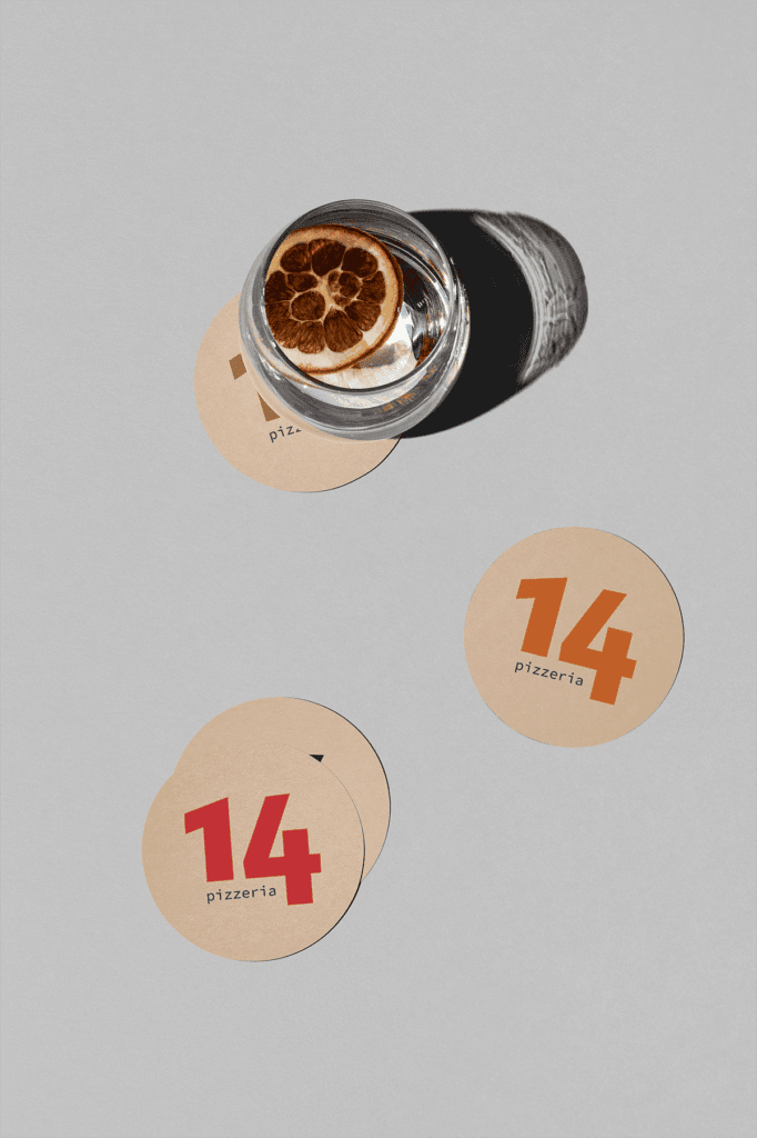 pizzeria 14 – coasters