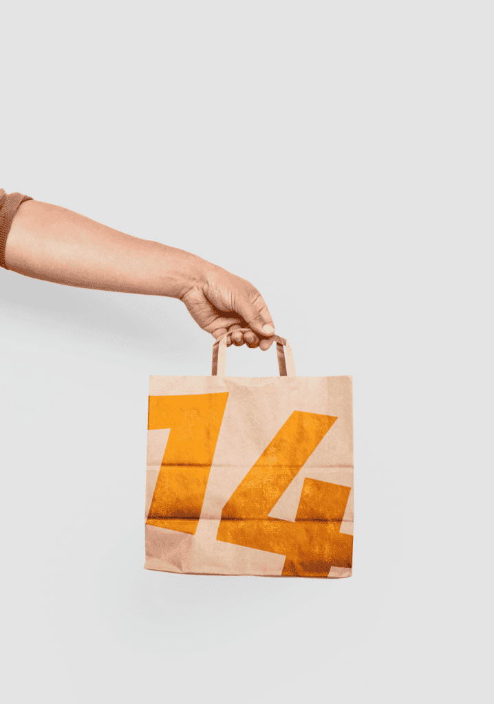 pizzeria 14 – paper bag